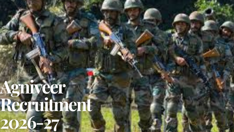 Agniveer Recruitment 2026–27