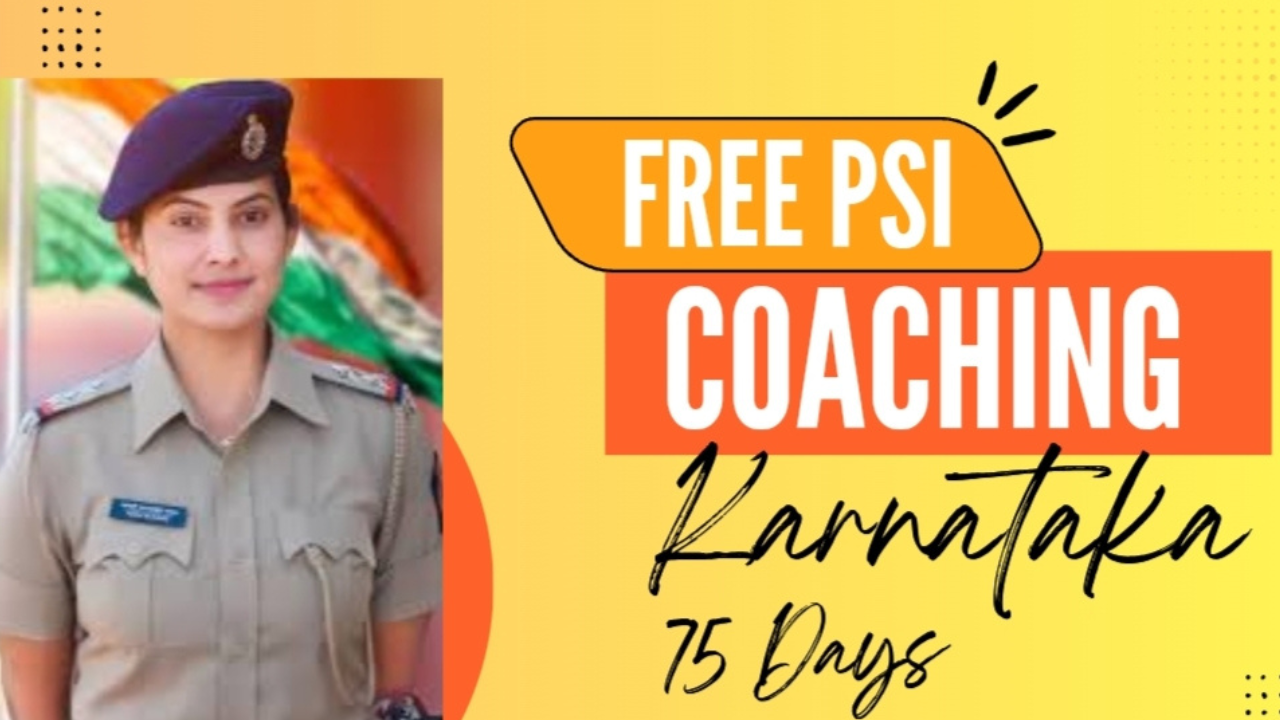 Free PSI Coaching Karnataka 2026